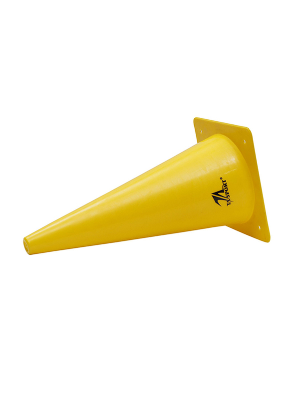 TA Sports Barricades Cone, 38cm, Yellow