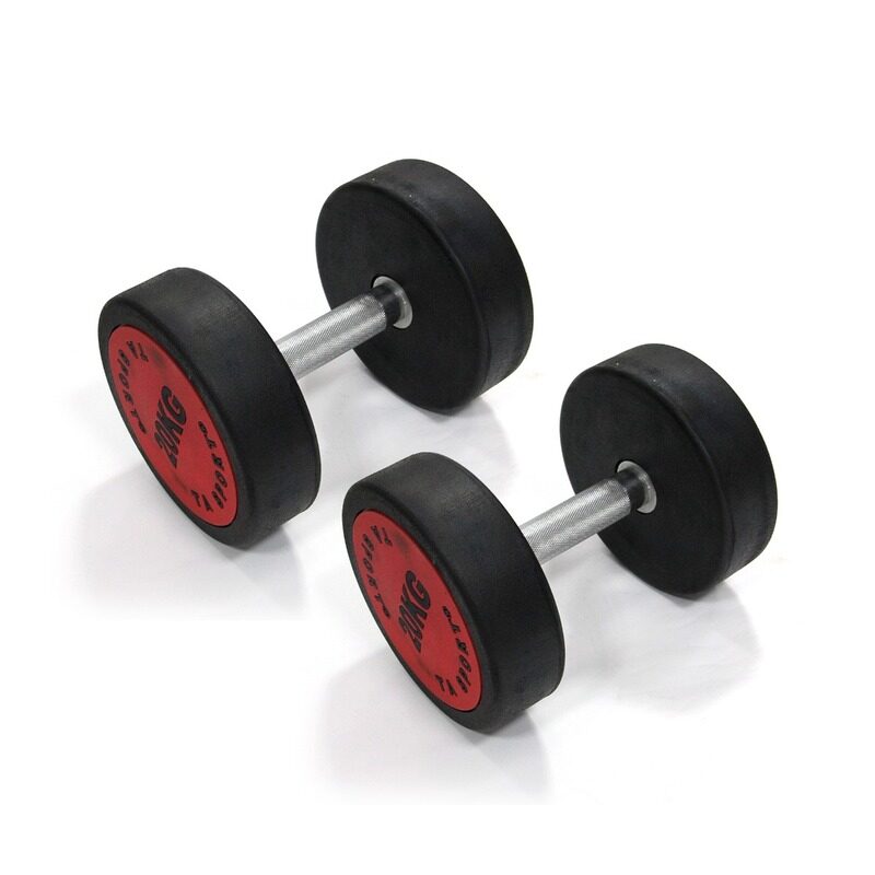 

TA Sports Dzlg10 Dumbbell, 20Kg, Silver/Black