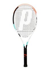 Prince Tour 100 Tennis Racket, 290 Grams, Grip 3, 27 inch, White