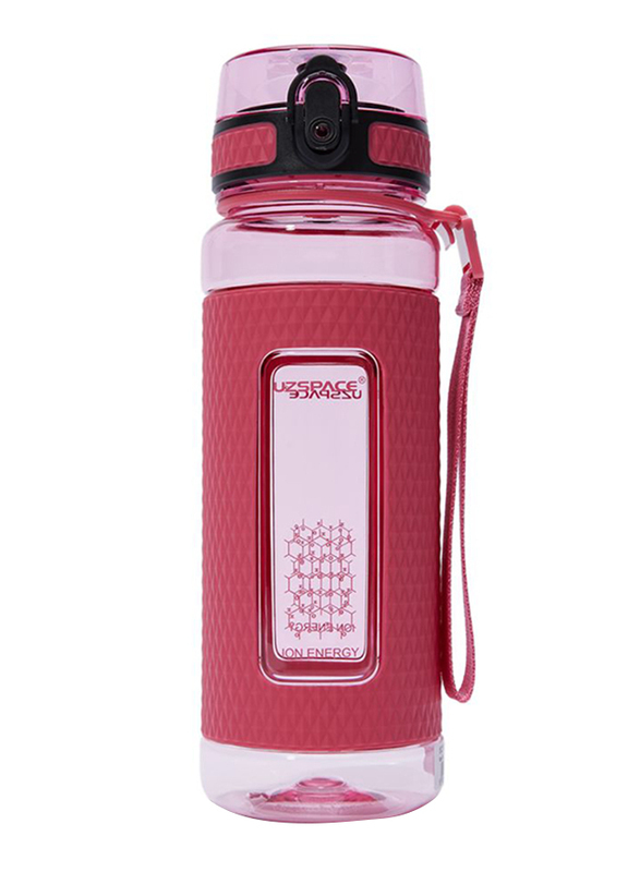 Uzspace 700ml Plastic Water Bottle, 5045, Pink