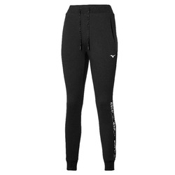 Mizuno Katakana Sweat Pant for Women, Large, Black