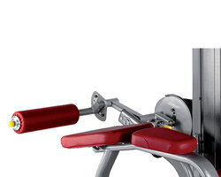 BH Fitness Lying Leg Curl, 222Kg, 13070807, Red/Silver