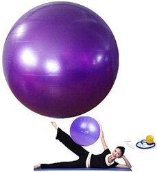 TA Sports Cloud Style Yoga Ball, 65cm, Purple