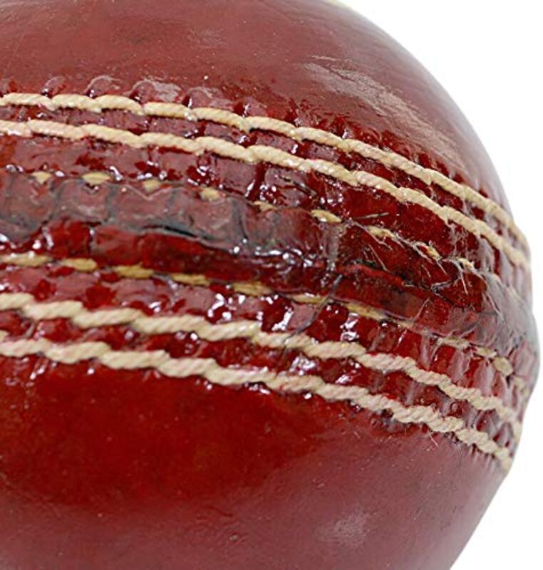Sareen Sports Swinger Cricket Ball, Red
