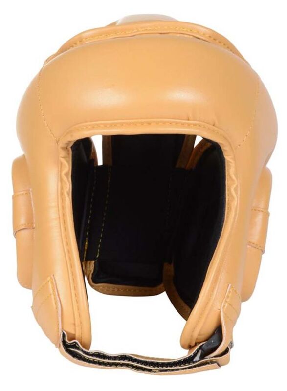 TA Sport Boxing Head Gear, Small, Beige