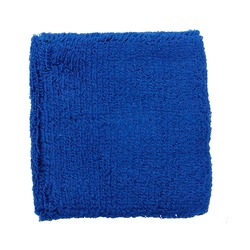TA Sports Cotton Sweat Wristband, Blue