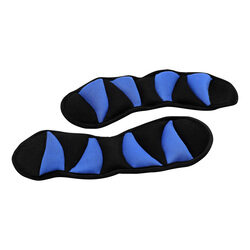 TA Sport Ankle Weights, 2 x 0.5KG, 14040032, Black/Blue