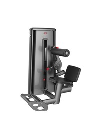 Gym80 CN003007 Lower Back Exercise Machine, 344Kg, 13070849, Grey/Black