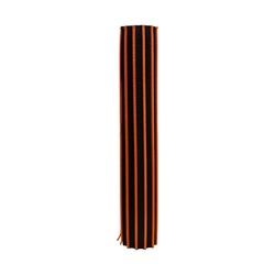 TA Sport Dual Density Ribbed Foam Roller, 90cm, Orange/Black