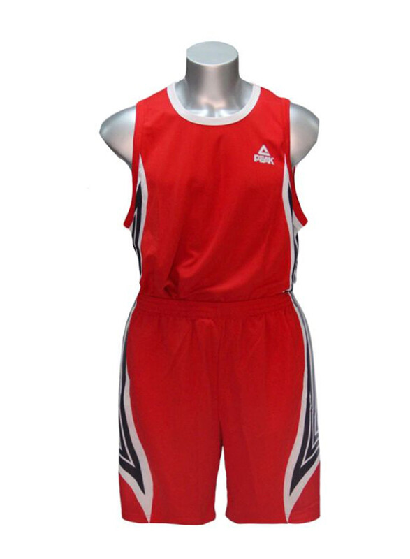 

Peak Basketball Uniforms for Men, F7240141, Red