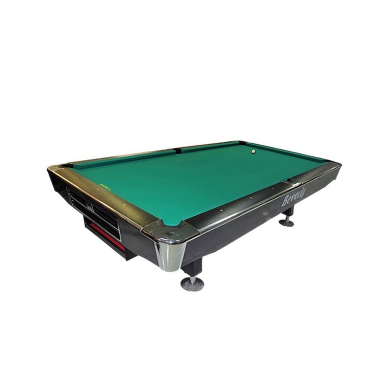 TA Sports 9-Feet Billiard Table Full Set, Green/Black