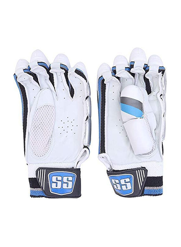 

SS Sunridges Sareen Sports Cricket Batting Gloves, White