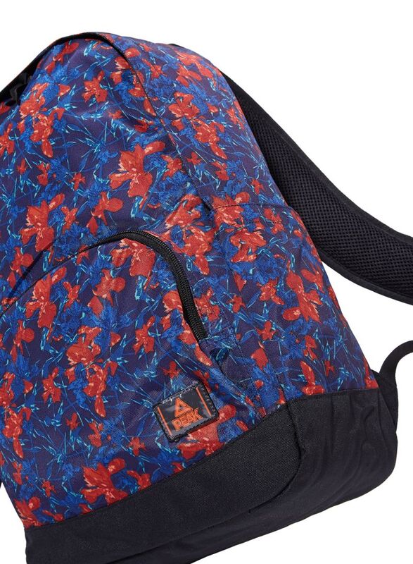 Peak Graphic Printed Backpack Bag Unisex, B162120, Multicolour