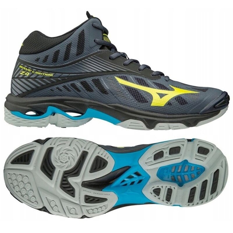 

Mizuno Wave Lightning Z4 Mid Men Volleyball Shoes, Multicolour