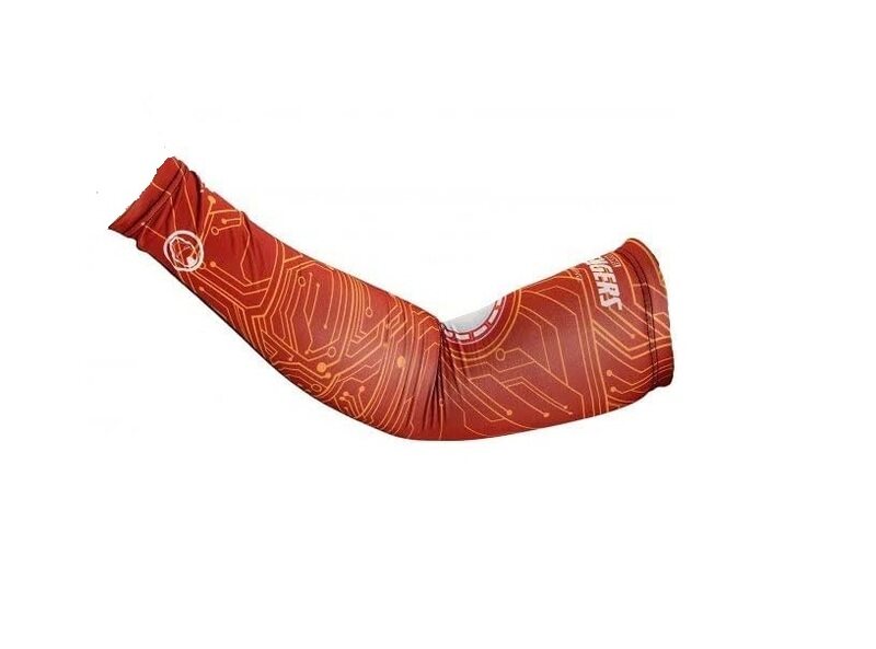 

Joerex Unisex Iron Man Arm Sleeve, Large, Brown/Orange