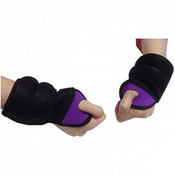 Mesuca Weight Hand Wraps, 54010123-101, Purple/Black