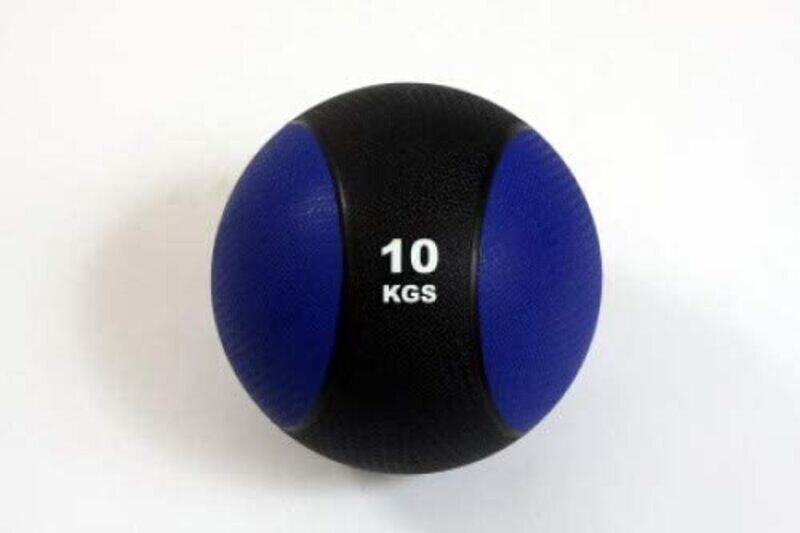 

TA Sports Medicine Ball, 10Kg, Black/Blue