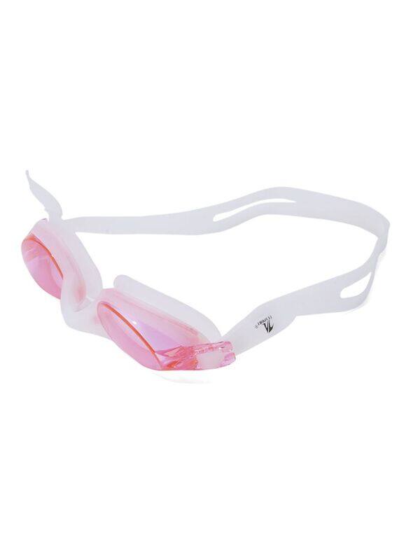 

TA Sport Anti-Fog Swimming Goggles, White/Pink