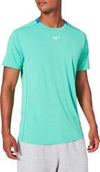 Mizuno T-Shirts for Men, M, Mint Leaf Green