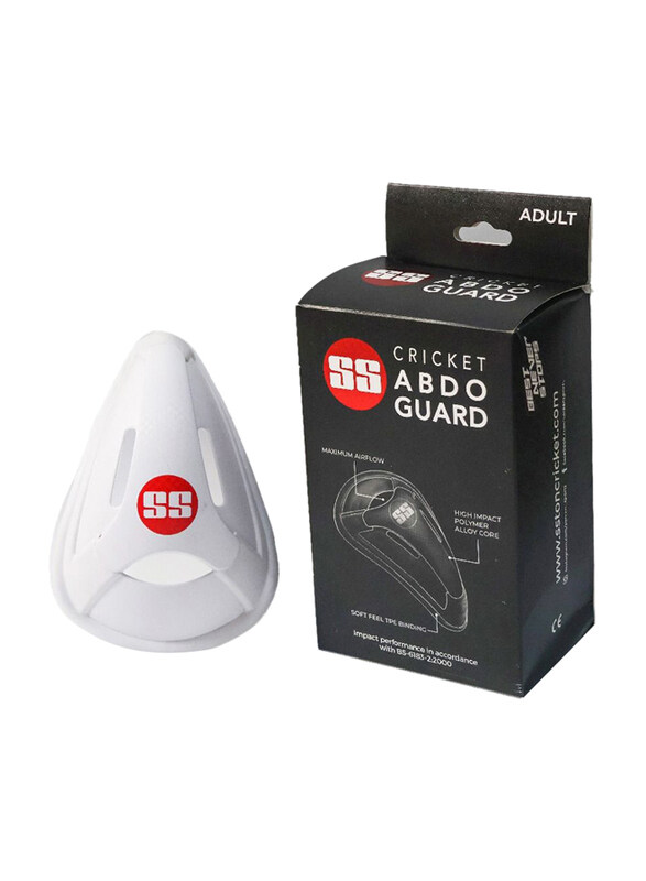 

SS Player Series Cricket Abdominal Guard, White