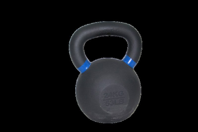 TA Sport Cast Iron Kettlebell for Crossfit with Wide Handle, 24KG, Black