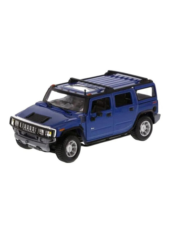 

Maisto Scaled Hummer H2 SUV Special Edition Die-Cast Vehicle, Ages 3+, Blue