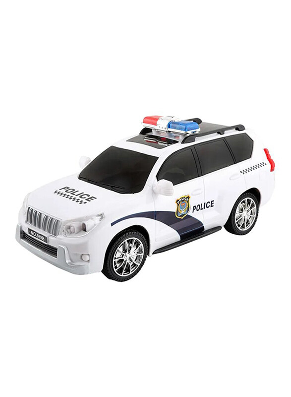 

Well Play City Police Car with LED Lights & Music, Ages 3+, White