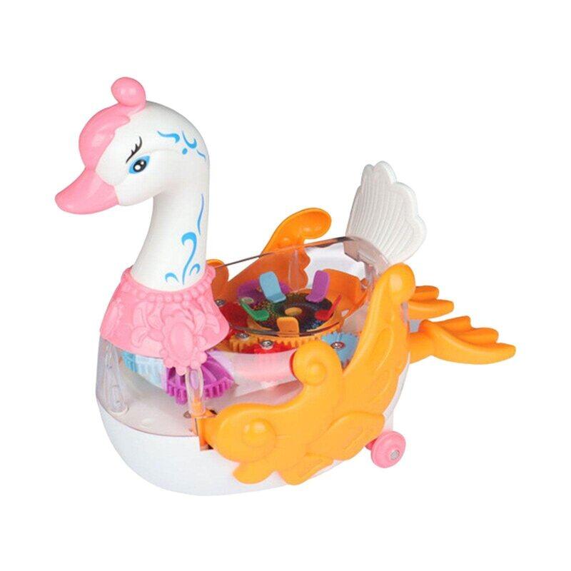 

Generic Cartoon Swan Baby Musical Toy for Girls, Multicolour