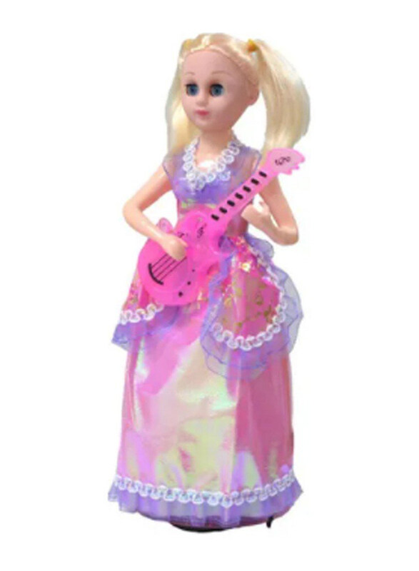 

Toyland Fashion Girl Toy with Music And Light, 34cm, Ages 3+, Multicolour
