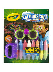 Crayola 3D Kaleidoscope Activity Set, 19 Pieces, Ages 4+, Multicolour