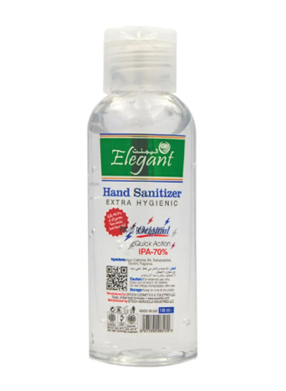 Elegant Extra Hygienic Hand Sanitizer Gel Set, 100ml x 6 Pieces