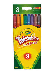 Crayola Twistable Crayons Set, 8 Pieces, Multicolour