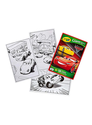 Crayola Car 3 Giant Coloring Pages, Multicolour