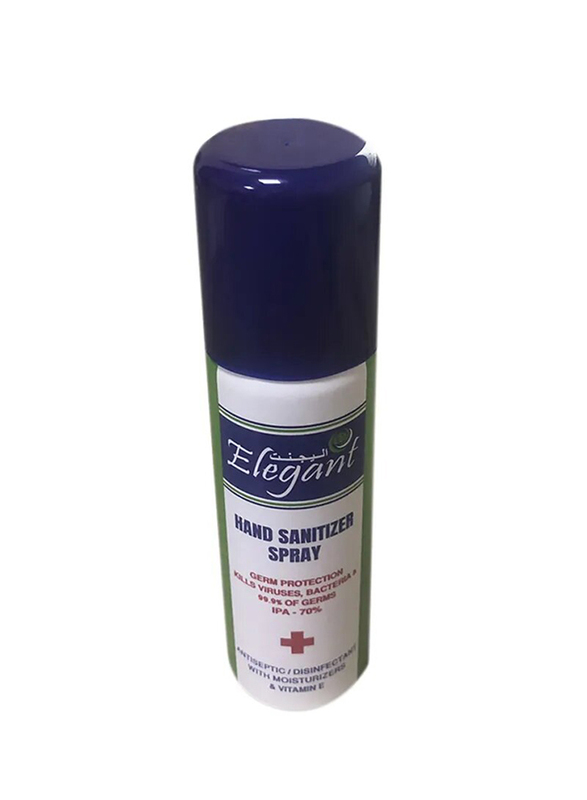 Elegant Extra Hygenic Hand Sanitizer Spray, Clear, 60ml