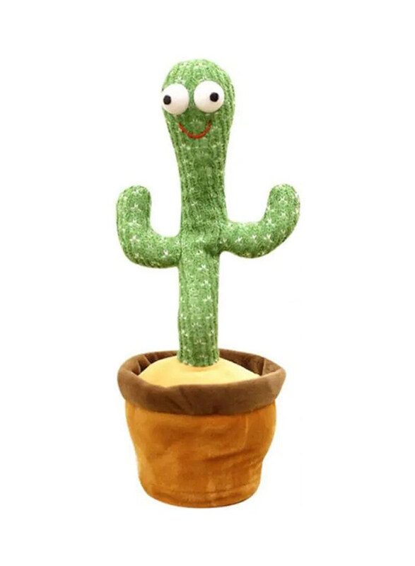 

XiuWoo Cute Dancing Plant Cactus Plush Stuffed Toy, Ages 1+, Multicolour