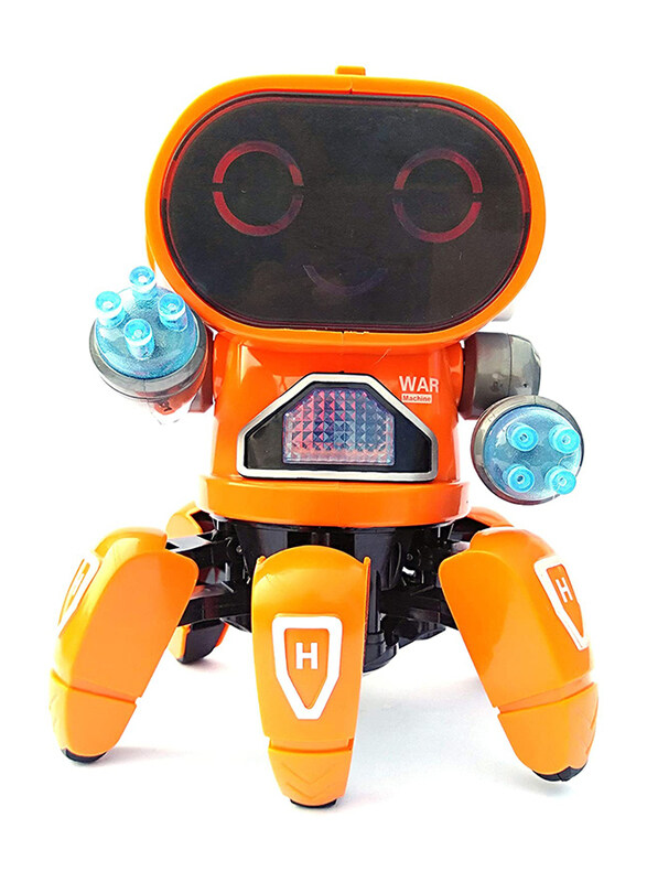 

Generic Dancing Bot Robot, Ages 3+, Orange