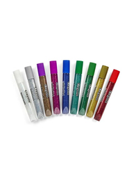 Crayola Washable Glitter Glue Set, 9 Pieces, Multicolour