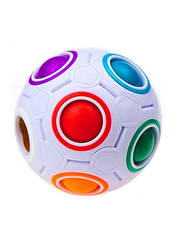 Magic Cube Puzzle Ball, Ages 3+, Multicolour