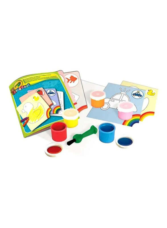 

Crayola My First Painting Kit, Yellow/Green/Red, 32 Pieces, Ages 2+