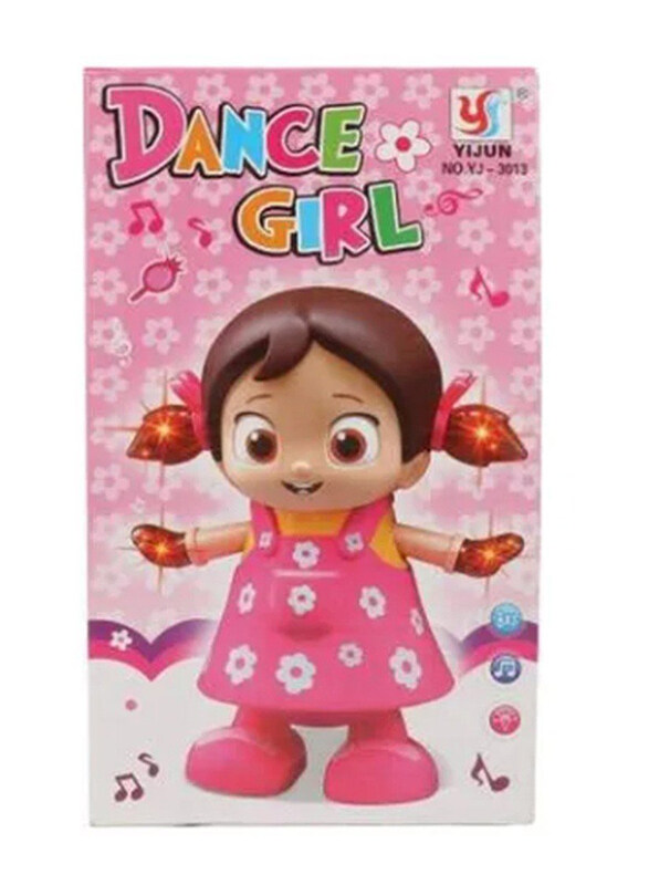 

Yijun Musical Dancing Doll with Flashing Lights, Ages 3+, Multicolour