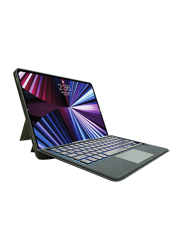 

WiWu Mag Touch Wireless English Keyboard Case for Apple iPad 12.9", MTIKC12.9B, Black