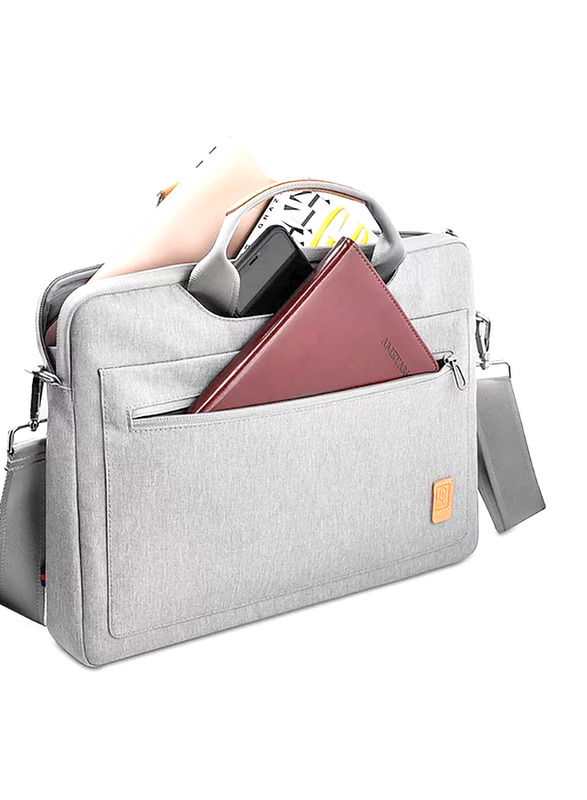 WiWu Pioneer 14-inch Shoulder Laptop/Ultrabook Bag, Grey