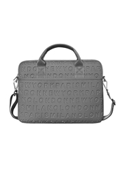 WiWu Cosmo Slim 13.3-Inch Laptop Sleeve Bag, Grey