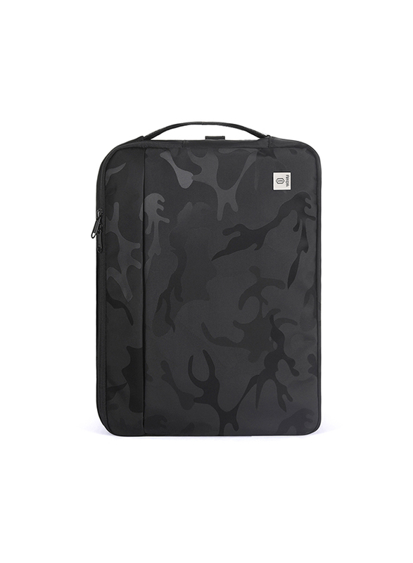 WiWu 13.3-inch Camouflage Cry Laptop Messenger Bag, Black