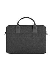 WiWu Minimalist 14-inch Shoulder Traditional Laptop Bag, Black