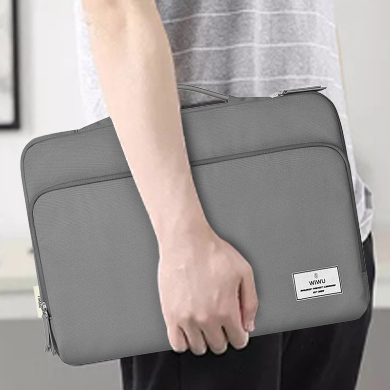 WiWu Ora 14.2-inch Laptop Sleeve Bag, Grey