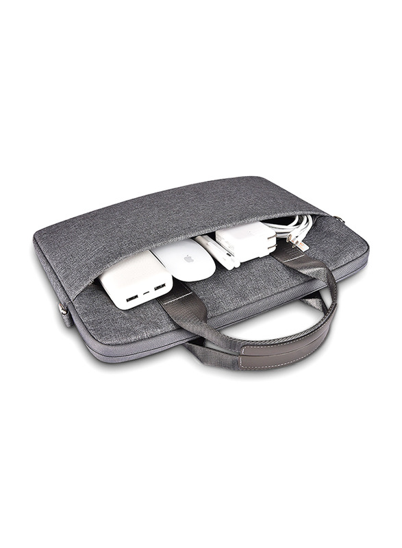 WiWu Minimalist Pro 14-inch Shoulder Traditional Laptop Bag, Grey
