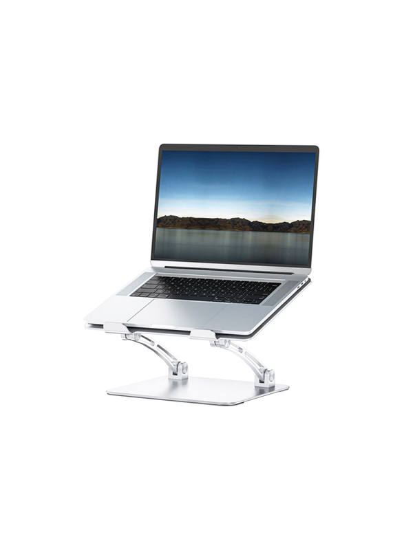 WiWu S700 Ergonomic Adjustable Laptop Stand for All Laptops, Silver