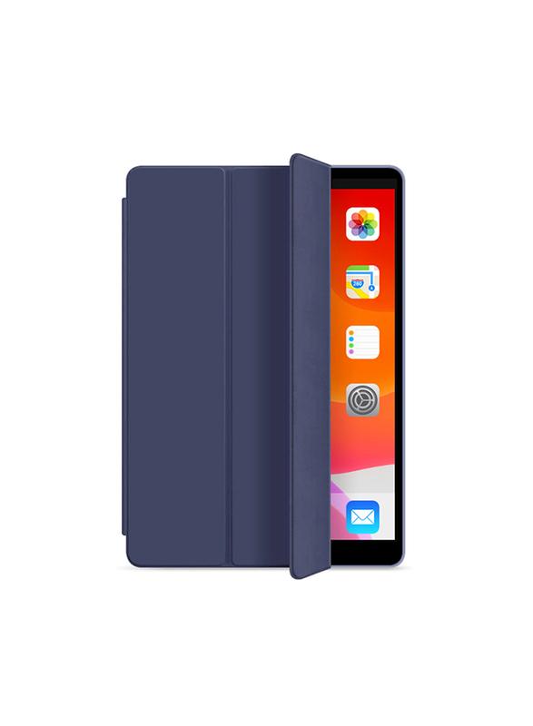WiWu Apple iPad Mini 5 (2019) Smart Folio Protective 360 Tablet Flip Cover, Navy Blue