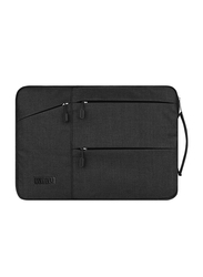 WiWu 13.3-Inch Laptop Pocket Sleeve Bag, Water Resistant, Black